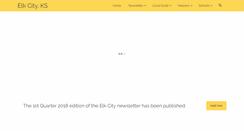 Desktop Screenshot of elkcityks.com