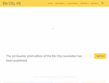 Tablet Screenshot of elkcityks.com